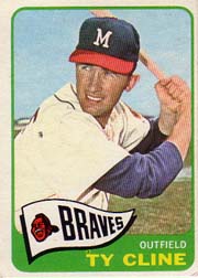1965 Topps Baseball Cards      063      Ty Cline